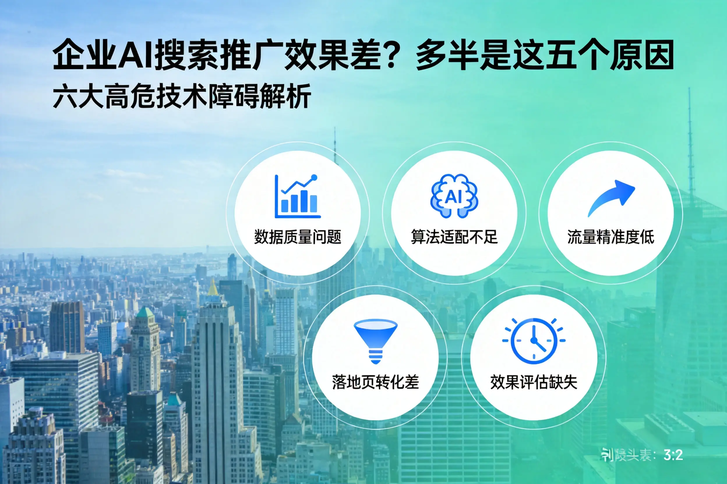 镇原企业AI搜索推广效果差？多半是这五个原因